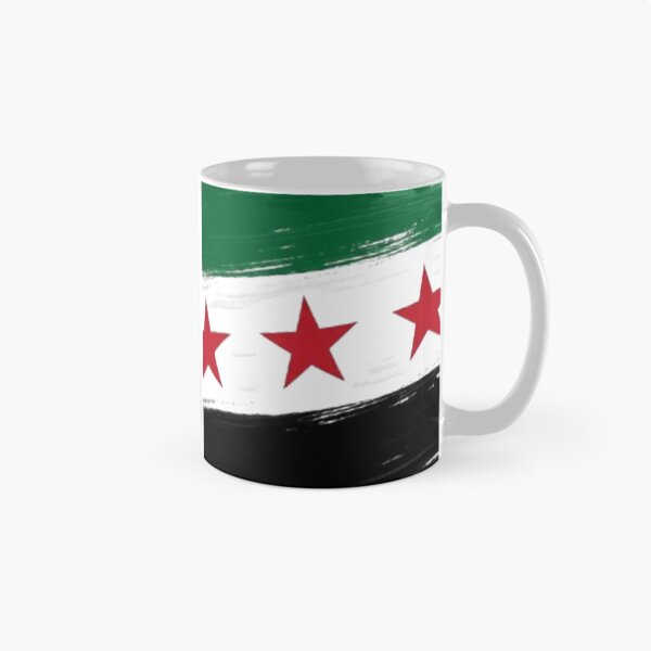 Item preview, Copy of Copy of Copy of Syrian flag with wheat ears Daraa design designed and sold by Ahmedsyde.