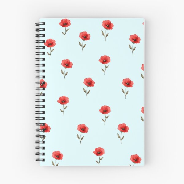 Artikelvorschau, Rotes Mohnblumenmuster entworfen und verkauft von Sophie's Favorites.