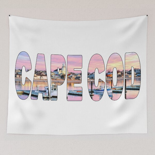 Item preview, CAPE COD - Massachusetts over Provincetown Wharf to Library Building designed and sold by Adam Gormley.