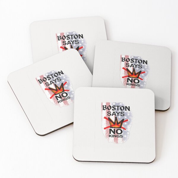 Item preview, Boston says no kings with crown graphic designed and sold by destroyplanet.