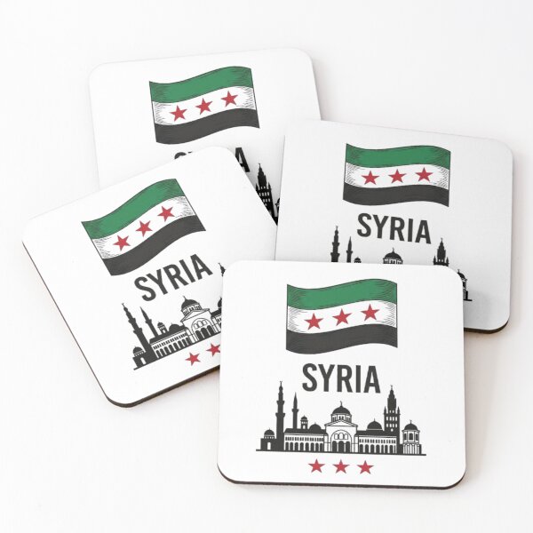 Item preview, Copy of Copy of Copy of Copy of Copy of Copy of Copy of Syrian flag with wheat ears Daraa design designed and sold by Ahmedsyde.