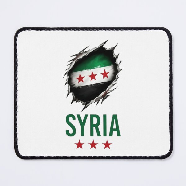 Item preview, Copy of Copy of Copy of Copy of Copy of Copy of Copy of Copy of Syrian flag with wheat ears Daraa design designed and sold by Ahmedsyde.