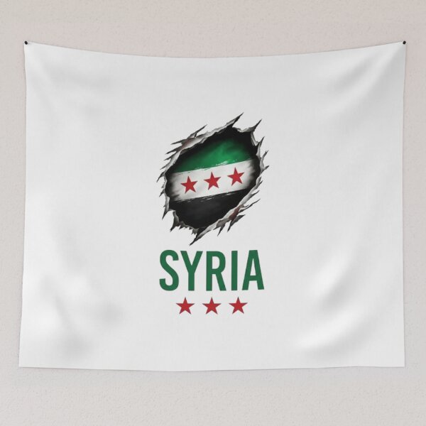 Item preview, Copy of Copy of Copy of Copy of Copy of Copy of Copy of Copy of Syrian flag with wheat ears Daraa design designed and sold by Ahmedsyde.