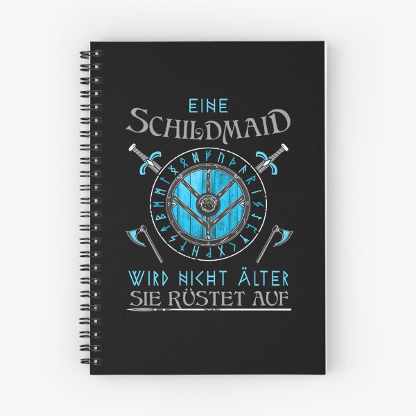 Item preview, Shield Maiden Nordic Poster Design Today Graphic Art designed and sold by GodfreyCorkery.