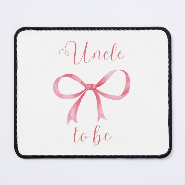 Item preview, Pink Bow Coquette Shirts for Family - Uncle to be designed and sold by Green Cart.