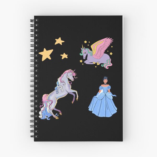 Item preview, Magical Princess & Rainbow Alicorn Collage: Fantasy Fairy Tale Sticker Set designed and sold by Yasmine Mohammed.