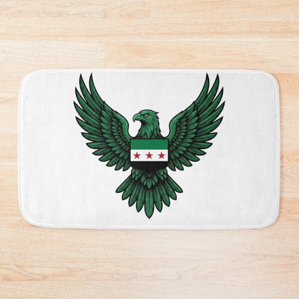 Item preview, Copy of Copy of Copy of Copy of Copy of Syrian flag with wheat ears Daraa design designed and sold by Ahmedsyde.