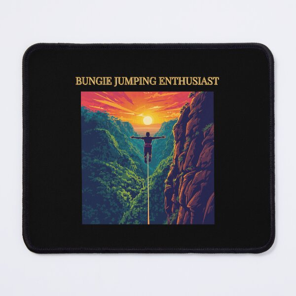 Item preview, BUNGIE JUMPING ENTHUSIAST designed and sold by Nene Bird Designs.