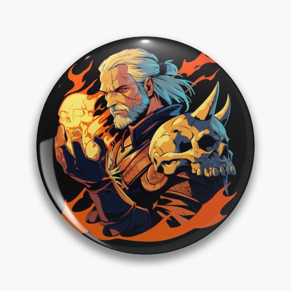 Item preview, Geralt Of Rivia Witcher Monster Hunter Fantasy Gamer designed and sold by QuentinHarrow.