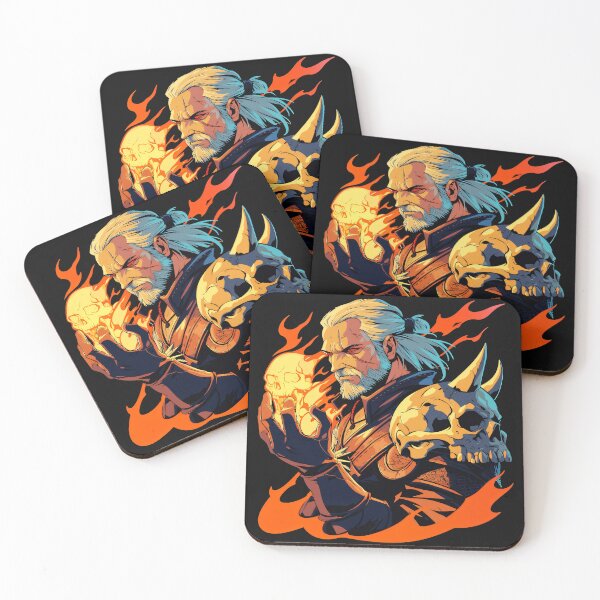 Item preview, Geralt Of Rivia Witcher Monster Hunter Fantasy Gamer designed and sold by QuentinHarrow.