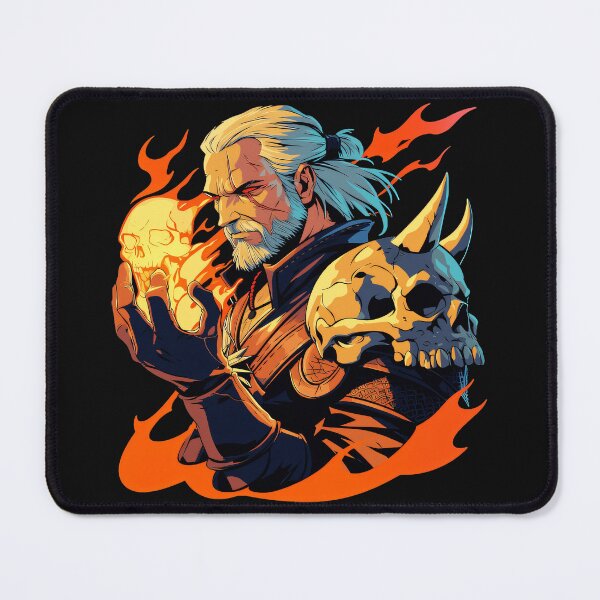 Item preview, Geralt Of Rivia Witcher Monster Hunter Fantasy Gamer designed and sold by QuentinHarrow.