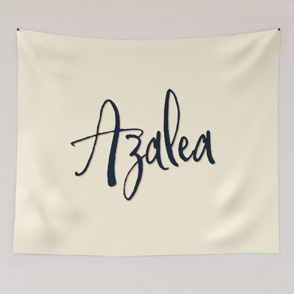 Item preview, AZALEA personalized type design designed and sold by CharlottePlaceArt.