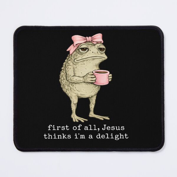 Item preview, First Of All, Jesus Thinks I'm A Delight designed and sold by kennedy-brook.