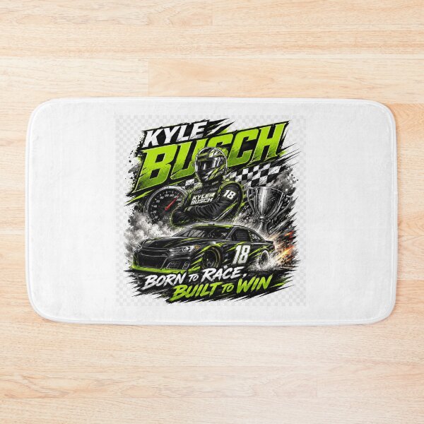 Item preview, Kyle Busch Born to Race Built to Win T-Shirt designed and sold by Mukesh Saxena.