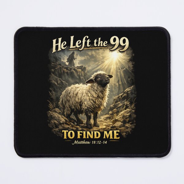 Item preview, He Left The 99 to Find Me Bible designed and sold by super-think.