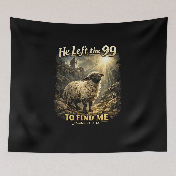 Item preview, He Left The 99 to Find Me Bible  designed and sold by super-think.