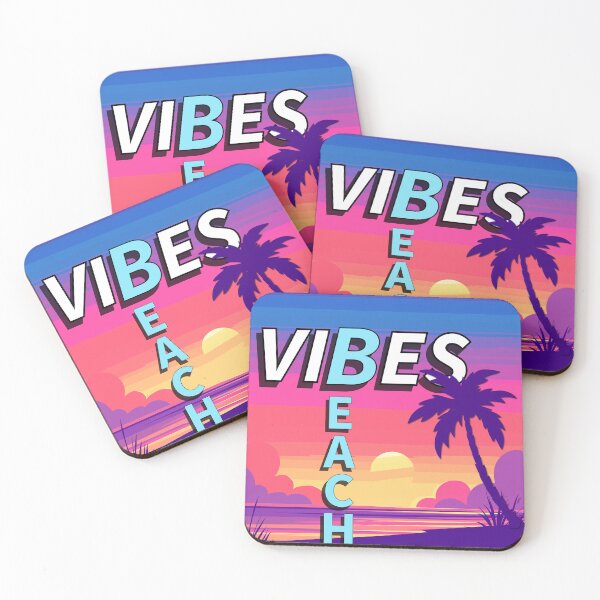 Item preview, Beach Vibes Sunset Retro Design designed and sold by Sharpy-X.
