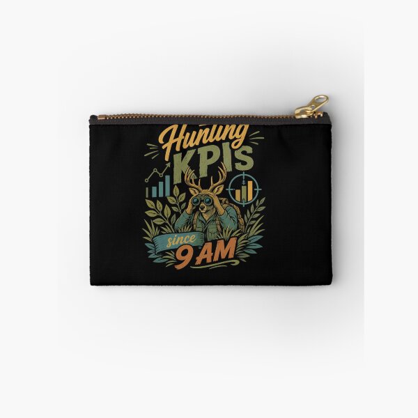 Item preview, Hunting KPIs Since 9 AM Funny Corporate Analytics Retro Design designed and sold by Echo_Lane.