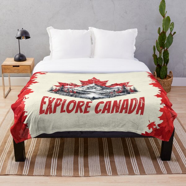 Artikelvorschau, Kanada entdecken: Maple Leaf Mountain – Naturabenteuer im Vintage-Stil entworfen und verkauft von DaVinciFeather.