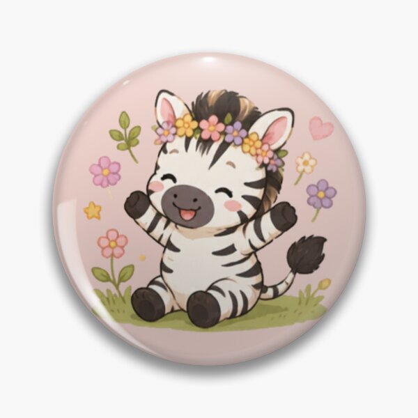 Item preview, Cute Happy Zebra designed and sold by MellowMunchkins.