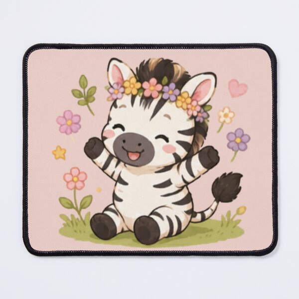 Item preview, Cute Happy Zebra designed and sold by MellowMunchkins.