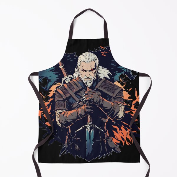 Item preview, Geralt Of Rivia White Wolf The Witcher Gaming Fan designed and sold by QuentinHarrow.