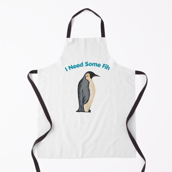 Item preview, I Need Some Fih Cute Funny Penguin designed and sold by TeoraMotif Studio.