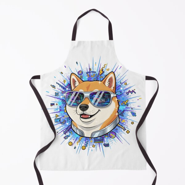 Item preview, Y2K Shiba Inu Cyber Meme Design designed and sold by LainCellJapan.
