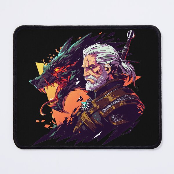 Item preview, The Witcher Geralt Of Rivia Wild Hunt Gaming designed and sold by QuentinHarrow.