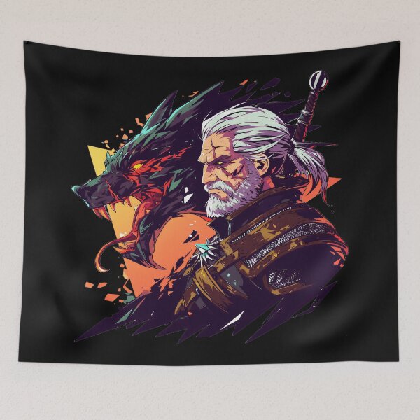 Item preview, The Witcher Geralt Of Rivia Wild Hunt Gaming designed and sold by QuentinHarrow.