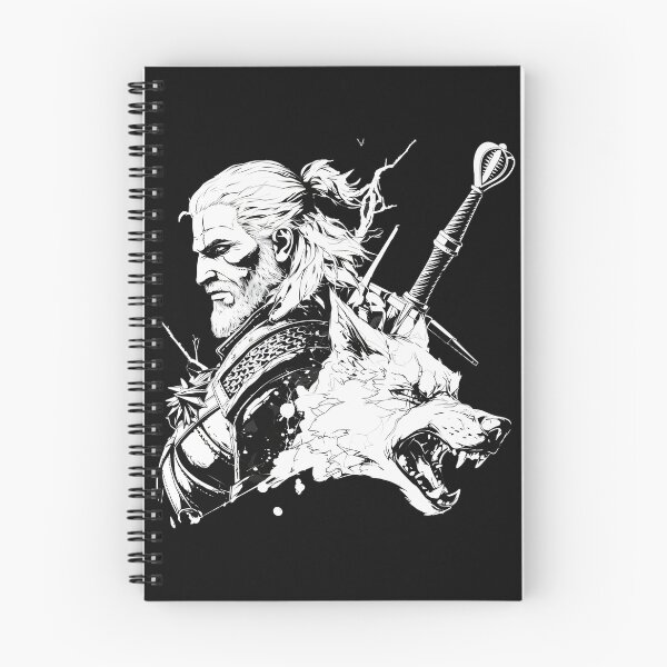 Item preview, Geralt Witcher White Wolf Monster Hunter designed and sold by QuentinHarrow.