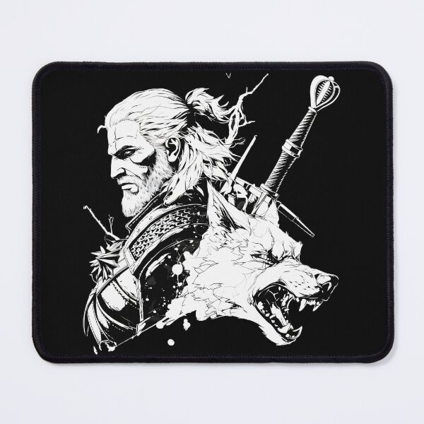 Item preview, Geralt Witcher White Wolf Monster Hunter designed and sold by QuentinHarrow.