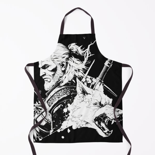 Item preview, Geralt Witcher White Wolf Monster Hunter designed and sold by QuentinHarrow.