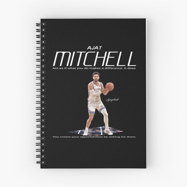 Item preview, Ajay Mitchell Signature Basketball Poster Design Today Graphic designed and sold by GodfreyCorkery.