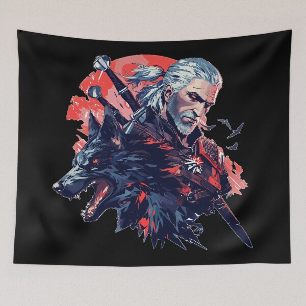 Item preview, The Witcher Geralt Of Rivia Fantasy Gaming Fan designed and sold by QuentinHarrow.