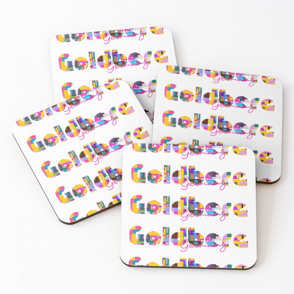 Item preview, Goldberg, Germany, Vibrant Abstract City Typography Art designed and sold by Wanderful-roads.