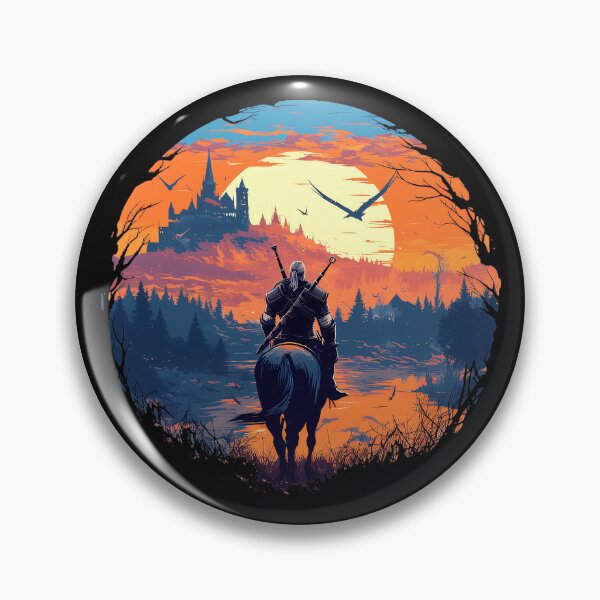 Item preview, Witcher Geralt Rivia Wild Hunt Fantasy Gamer designed and sold by QuentinHarrow.