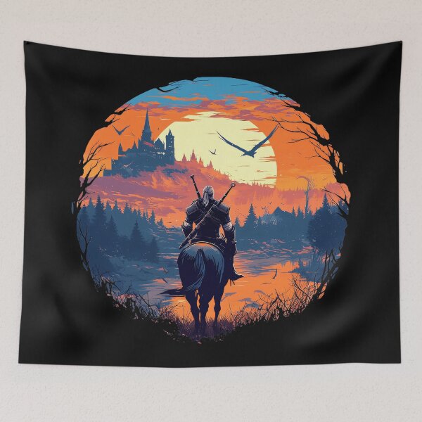 Item preview, Witcher Geralt Rivia Wild Hunt Fantasy Gamer designed and sold by QuentinHarrow.