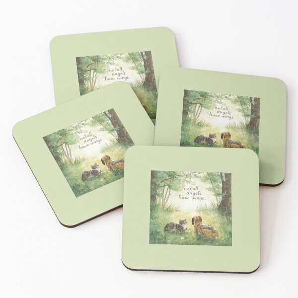 Item preview, Remembering our Pets - Not All Angels Have Wings (version 2) designed and sold by Nene Bird Designs.