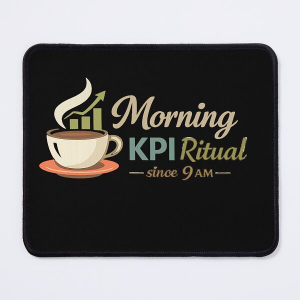 Item preview, Hunting KPIs Since 9 AM – Funny Corporate Productivity Quote Design designed and sold by Echo_Lane.