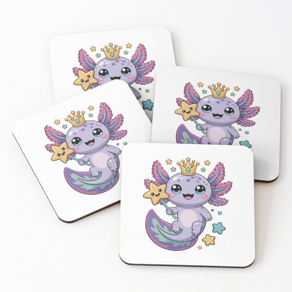 Item preview, Axolotl Fairy with Crown designed and sold by jkrphoto.