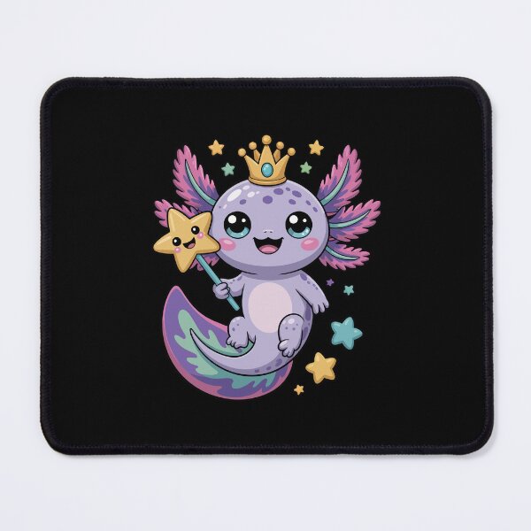 Item preview, Axolotl Fairy with Crown designed and sold by jkrphoto.