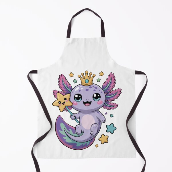 Item preview, Axolotl Fairy with Crown designed and sold by jkrphoto.