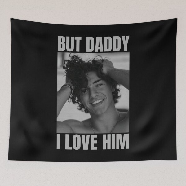 Item preview, But Daddy I Love Him Fictional Boyfriend T-Shirt designed and sold by CareerKitties.