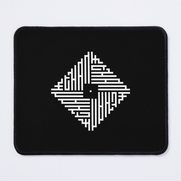 Item preview, ETHAN | White  | Modern Geometric Kufi Calligraphy | From Name to Art   designed and sold by FOR YOUR NAME.