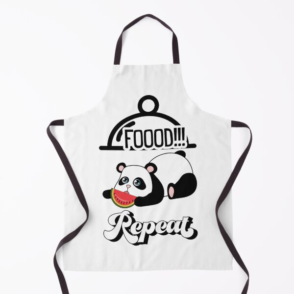 Item preview, Kawaii Panda Eating Watermelon Cute Foodie - Food Sleep Repeat designed and sold by Dream Vibe.