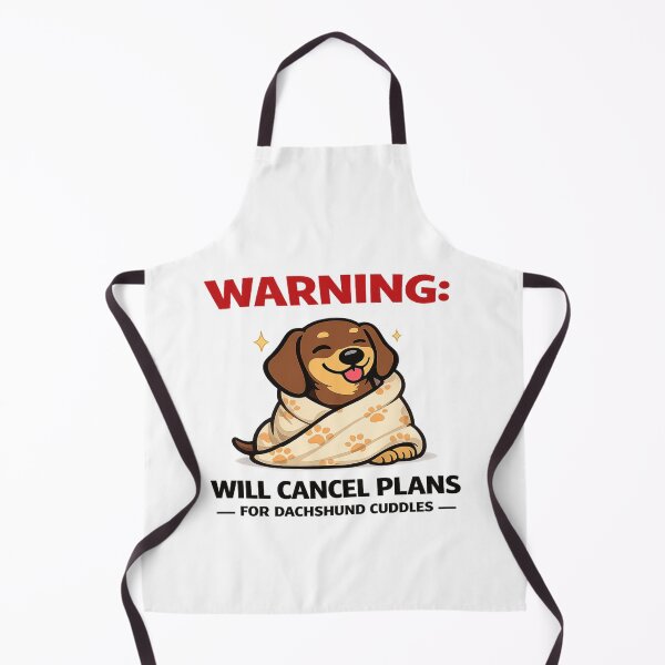 Item preview, Dachshund Owner Shirt — Will Cancel Plans For Cuddles — Wiener Dog Gift designed and sold by Happy Hues.