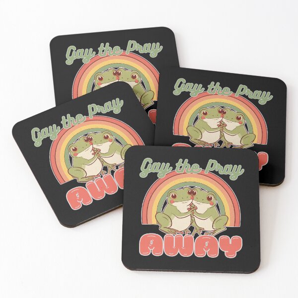 Item preview, Gay the Pray Away Frogs designed and sold by tellia-kallisto.