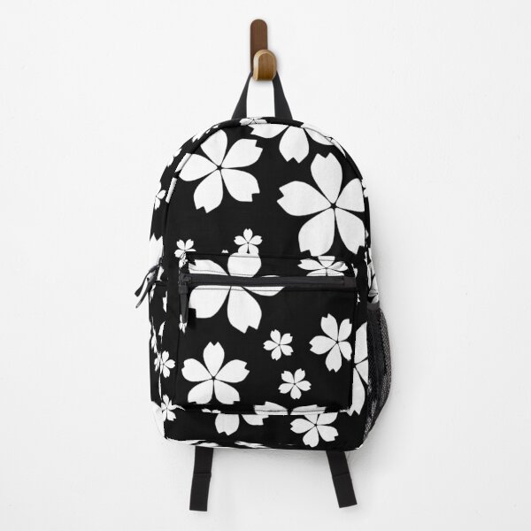 Item preview, Black & White Floral Cherry Blossom Minimal Aesthetic Design designed and sold by RiyanaStudio.