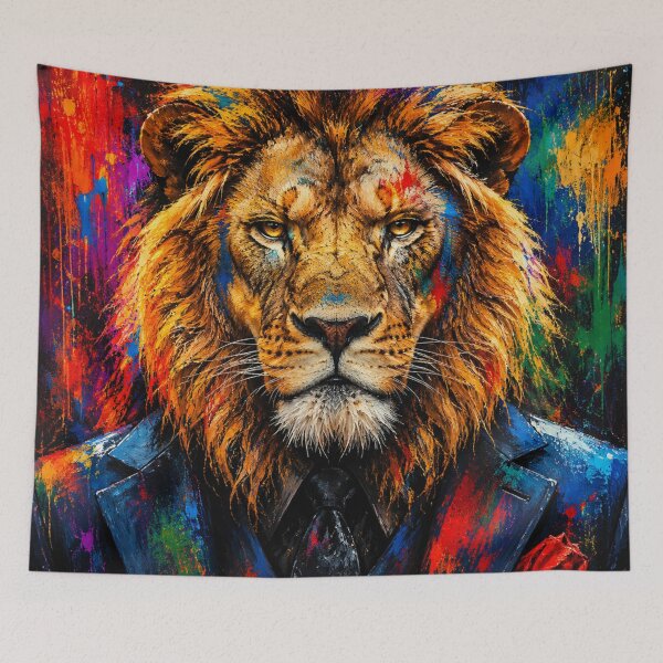 Item preview, Mafia Lion Pop Art King designed and sold by AndreBarnard.